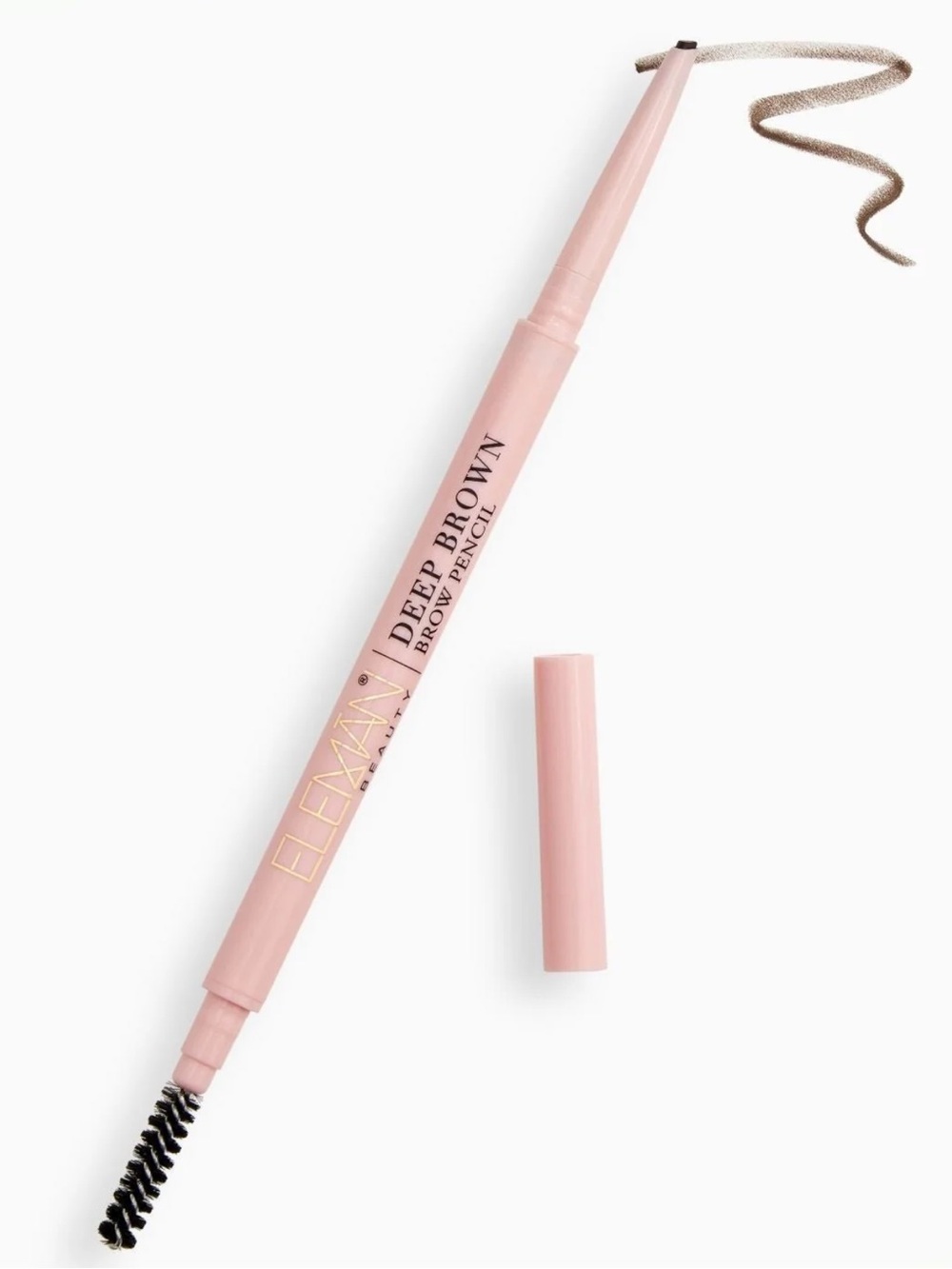ELEMAN BEAUTY Brow Pencil in Deep Brown 0.06g BRAND NEW/SEALED